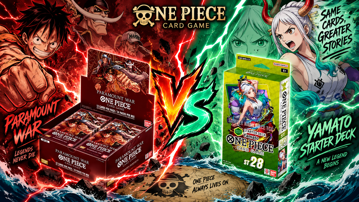 Starter Deck or Booster Box: Which One Piece TCG Product Should You Buy First?