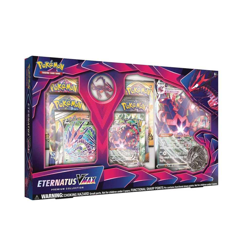 Eternatus VMAX Premium Collection Box Pokemon Darkness Ablaze