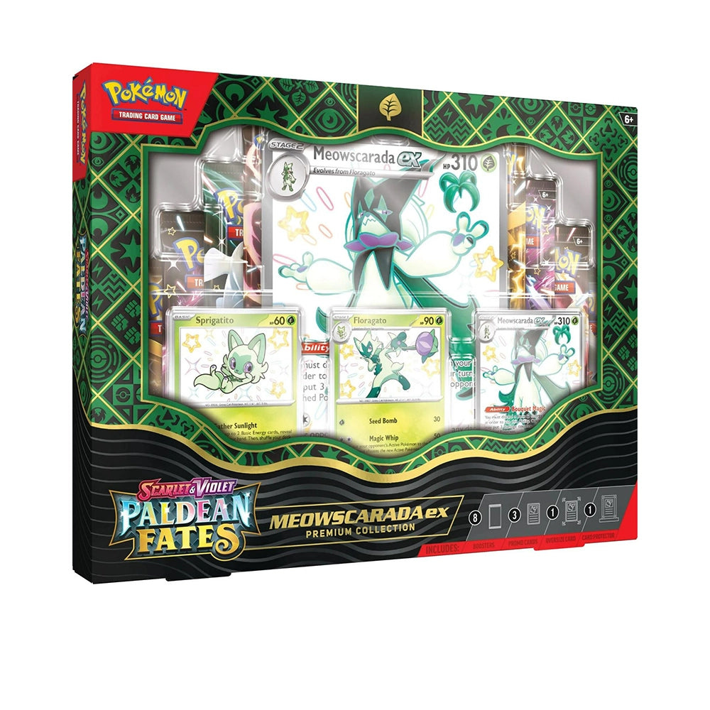 Meowscarada ex Premium Collection Box Pokemon Paldean Fates